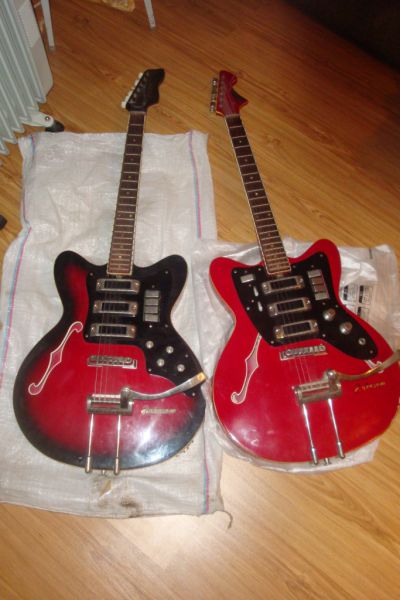 Советские гитары: Форумы / Гитары Соцлагеря / Две с ларца, почти ...